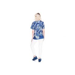 T-shirt Tropical Violet. Niebieskie t-shirty damskie marki Who cares. Za 89,99 zł.