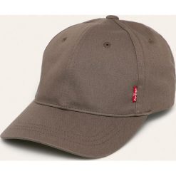 Levi's - Czapka. Szare czapki męskie Levi's®, bez wzorów, z bawełny. W wyprzedaży za 79,90 zł.