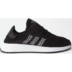 Sneakersy męskie czarne Adidas Deerupt Runner BD7890 - czarny. Czarne sneakersy męskie Adidas, bez zapięcia. Za 399,99 zł.