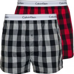 Calvin Klein podwójne opakowanie bokserek męskich NB2130A Boxer Brief 2PK S wielokolorowe. Bokserki męskie Calvin Klein, w kratkę, z bawełny. Za 179,00 zł.
