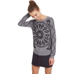 Desigual Austin Sweter Szary. Szare bluzy damskie Desigual, s, bez wzorów, z poliesteru, bez rękawów, bez kaptura. Za 378,95 zł.