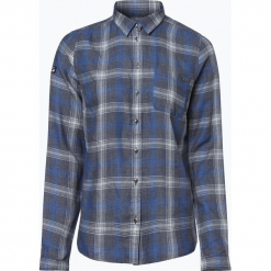 Superdry - Bluzka damska, niebieski. Niebieskie topy sportowe damskie Superdry, l. Za 299,95 zł.