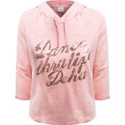 Bluza DEHA DANCE Różowy. Różowe bluzy damskie z kapturem marki Deha, z aplikacjami, z dzianiny. Za 252,00 zł.