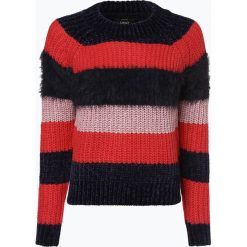 ONLY - Sweter damski – Onljoelle, niebieski. Niebieskie swetry klasyczne damskie ONLY, l, z dzianiny. Za 129,95 zł.