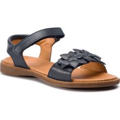 Sandały FRODDO - G3150128-7 S Dark Blue. Niebieskie sandały dziewczęce marki Froddo, ze skóry, bez zapięcia. Za 269,00 zł.