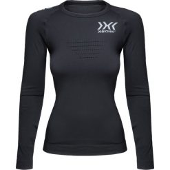 Koszulka X-BIONIC RUNNING LADY SPEED EVO. Czarne bluzki damskie X BIONIC, bez wzorów, bez kołnierzyka. W wyprzedaży za 360,00 zł.