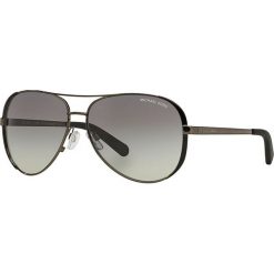 Michael Kors - Okulary MK5004.101311.59. Czarne okulary przeciwsłoneczne męskie Michael Kors, z materiału. W wyprzedaży za 359,90 zł.