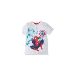 T-shirty chłopięce z krótkim rękawem: t-shirt krótki rękaw chłopięcy z printem Spiderman