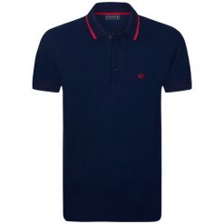 Sir Raymond Tailor Koszulka Polo Męska Somehow Xl Ciemnoniebieska. Czarne koszulki polo męskie Sir Raymond Tailor, xl, bez wzorów, bez rękawów. Za 109,00 zł.