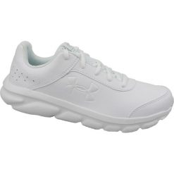 Under Armour GS Assert 8 3022697-100 buty do biegania uniseks białe 35,5. Białe buty sportowe damskie Under Armour, bez wzorów, ze skóry, młodzieżowe, do biegania. W wyprzedaży za 169,99 zł.