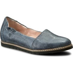 Creepersy damskie: Półbuty EKSBUT - 27-4516-545/0ST-1G Granat/Lic