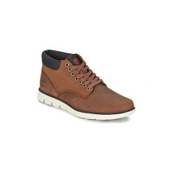 Buty Timberland BRADSTREET CHUKKA LEATHER. Pomarańczowe trampki męskie Timberland, bez wzorów, bez zapięcia. Za 619,00 zł.