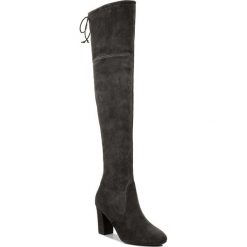 Buty zimowe damskie: Muszkieterki PETER KAISER – Kardi 05847/128 Carbon Suede