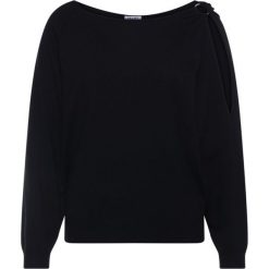 Sweter Liu Jo MA0009 MA49I. Czarne swetry damskie Liu Jo, s, bez wzorów, z wiskozy, klasyczne, bez rękawów, bez kaptura. Za 459,00 zł.