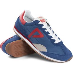 Sneakersy Pepe Jeans. Niebieskie sneakersy męskie Pepe Jeans, bez zapięcia. Za 299,00 zł.