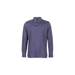 Koszule z długim rękawem Lacoste CH9669. Niebieskie koszule męskie Lacoste, m, bez wzorów, bez kołnierzyka, z długim rękawem. Za 489,00 zł.