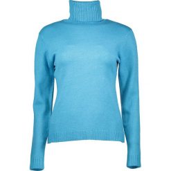 Sweter w kolorze turkusowym. Niebieskie swetry damskie marki Cashmere & Jackets, s, bez wzorów, z kaszmiru, bez rękawów, bez kaptura. W wyprzedaży za 144,95 zł.