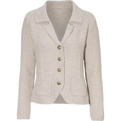 Cellbes Sweter beżowy biały female beżowy/biały 58/60. Brązowe swetry damskie Cellbes, z dzianiny. W wyprzedaży za 139,00 zł.