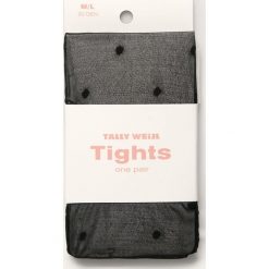 Tally Weijl - Rajstopy. Czarne rajstopy damskie TALLY WEIJL, bez wzorów. Za 29,90 zł.