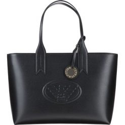 Emporio Armani Torebka Czarny. Czarne torebki klasyczne damskie Emporio Armani, bez wzorów, z materiału, bez dodatków. Za 878,95 zł.