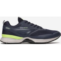 Granatowo-Zielone Buty Sportowe Anand. Niebieskie buty sportowe męskie Born2be, bez zapięcia. W wyprzedaży za 129,99 zł.