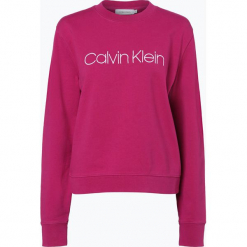 Calvin Klein Womenswear - Damska bluza nierozpinana, lila. Czerwone bluzy damskie Calvin Klein Womenswear, xl, z bawełny. Za 299,95 zł.