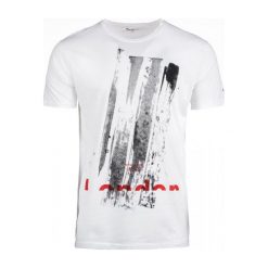 T-shirty męskie: Pepe Jeans T-Shirt Męski Ravenscourt Xxl Biały