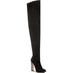 Buty zimowe damskie: Muszkieterki BALDOWSKI – By Zień Z00027-1281-S04 Lycra Czarna/Gliter