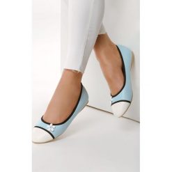 Niebieskie Baleriny Resence Of Mind. Niebieskie baleriny damskie Multu, bez wzorów, bez obcasa. Za 29,99 zł.