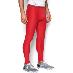 Kalesony męskie: Under Armour Legginsy HG ARMOUR 2.0 LEGGING czerwone r. L (1289577-600)