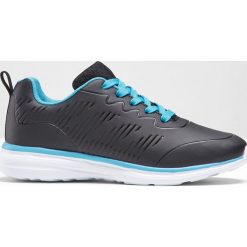 Sneakersy bonprix czarno-ciemnoturkusowy. Czarne buty sportowe damskie bonprix. Za 79,99 zł.