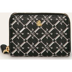 Lauren Ralph Lauren - Portfel. Czarne portfele damskie Lauren Ralph Lauren, bez wzorów, ze skóry ekologicznej. W wyprzedaży za 199,90 zł.