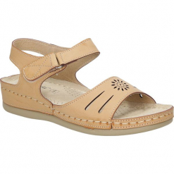 Sandały S.Barski H25127. Brązowe sandały damskie S.barski. Za 59,99 zł.