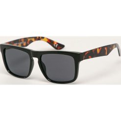 Vans - Okulary. Czarne okulary przeciwsłoneczne męskie Vans, prostokątne. W wyprzedaży za 59,90 zł.