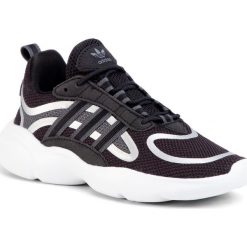 Buty adidas - Haiwee C EF5794 Cblack/Gresix/Ftwwht. Czarne półbuty dziewczęce Adidas, na sznurówki. Za 229,00 zł.