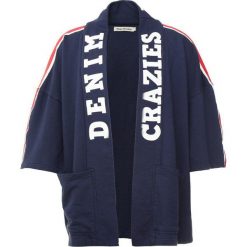 Kings Of Indigo FAHD Bluza rozpinana navy. Niebieskie bluzy męskie marki Kings Of Indigo, s, bez wzorów, z bawełny, bez kołnierzyka, bez rękawów, bez kaptura. Za 669,00 zł.
