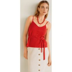 Mango - Top Club. Szare bluzki damskie Mango, s, z wiskozy. Za 69,90 zł.