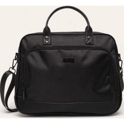 Medicine - Torba Hip & Raw. Czarne torby męskie skórzane MEDICINE, w paski, z poliesteru, casualowe, na ramię, małe. Za 149,90 zł.