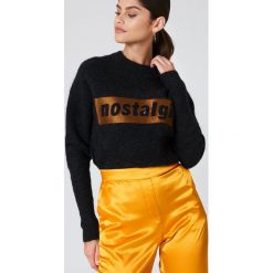 Swetry damskie: Samsoe & Samsoe Sweter Morgan – Black