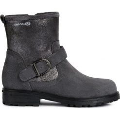Geox - Buty Olivia. Szare botki dziewczęce Geox. W wyprzedaży za 199,90 zł.