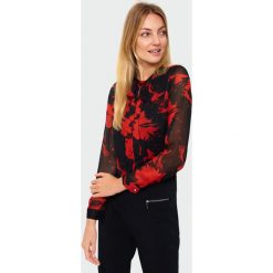 Elegancka bluzka z nadrukiem. Bluzki damskie Greenpoint, z nadrukiem, z poliesteru, eleganckie, bez kołnierzyka, bez rękawów. Za 99,99 zł.