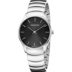 Calvin Klein Classic Too Zegarek Srebrny. Szare zegarki damskie srebrne. Za 867,95 zł.