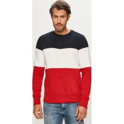 Brave Soul - Bluza. Niebieskie bluzy męskie Brave Soul, s, bez wzorów, z bawełny, z okrągłym kołnierzem, bez rękawów, bez kaptura. Za 79,90 zł.