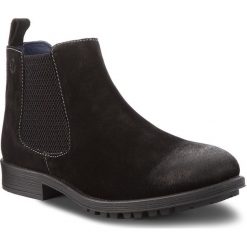 Kozaki S.OLIVER - 5-15401-21 Black 001. Czarne buty zimowe męskie S.Oliver, z materiału. W wyprzedaży za 219,00 zł.