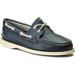 Mokasyny damskie: Mokasyny SPERRY – 9294497 Navy Deerskin