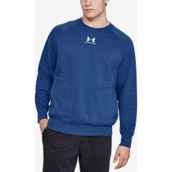 Under Armour Speckled Bluza Niebieski. Niebieskie bluzy męskie Under Armour, xl, bez wzorów, z bawełny, bez kołnierzyka, bez rękawów, bez kaptura. Za 274,95 zł.