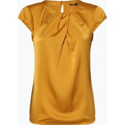Comma - Bluzka damska, żółty. Żółte bluzki damskie comma, l, bez wzorów, eleganckie, bez kołnierzyka, bez rękawów. Za 99,95 zł.