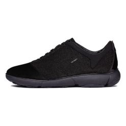 Geox Tenisówki Damskie Nebula 37 Czarny. Czarne trampki i tenisówki damskie Geox, bez wzorów, bez zapięcia. W wyprzedaży za 389,00 zł.