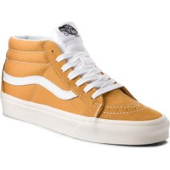 Sneakersy VANS - Sk8-Mid Reissue VN0A3MV8UCP (Retro Sport) Sunflower. Żółte półbuty damskie marki Vans, bez zapięcia. W wyprzedaży za 249,00 zł.
