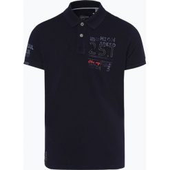 Camp David - Męska koszulka polo, niebieski. Niebieskie koszulki męskie marki Camp David, m, z nadrukiem, polo, bez rękawów. Za 279,95 zł.